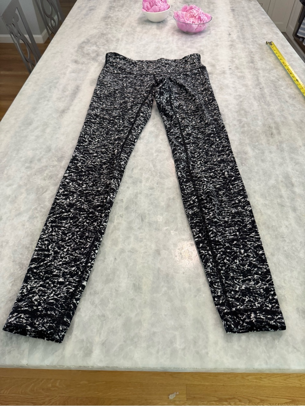 lululemon athletica Black & White Spots Leggings